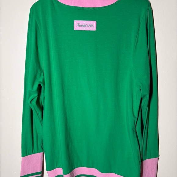 {NWT} BIGBOY Green and Pink Cardigan with Embroidery - Picture 7 of 7